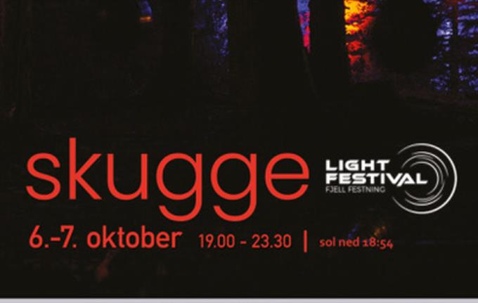 Fjell Festning Light Festival 2023 - "Skugge"