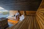 Panorama Hotell & Resort - Sauna mit Meerblick