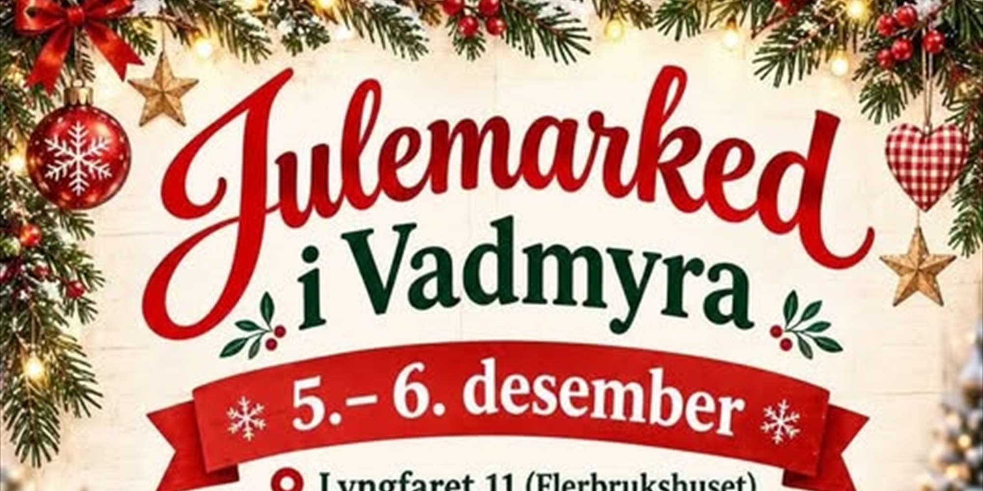 Julemarked i Vadmyra Julemarked i Vadmyra