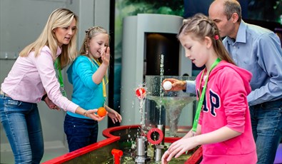 Fun with water at Bergen Science Centre VilVite