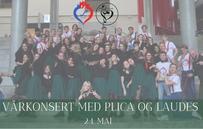 Vårkonsert med Plica Vocalis og Mannskoret Laudes
