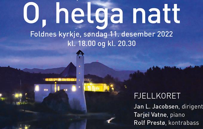 Fjellkoret Christmas concert at 20:30