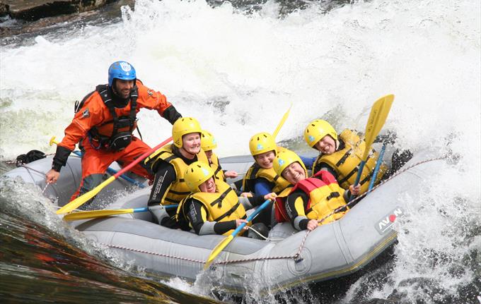 Rafting at Voss