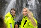 Waterfall fjord cruise in Rib boat