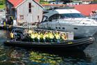 The start of the fjord cruise in Rib boat