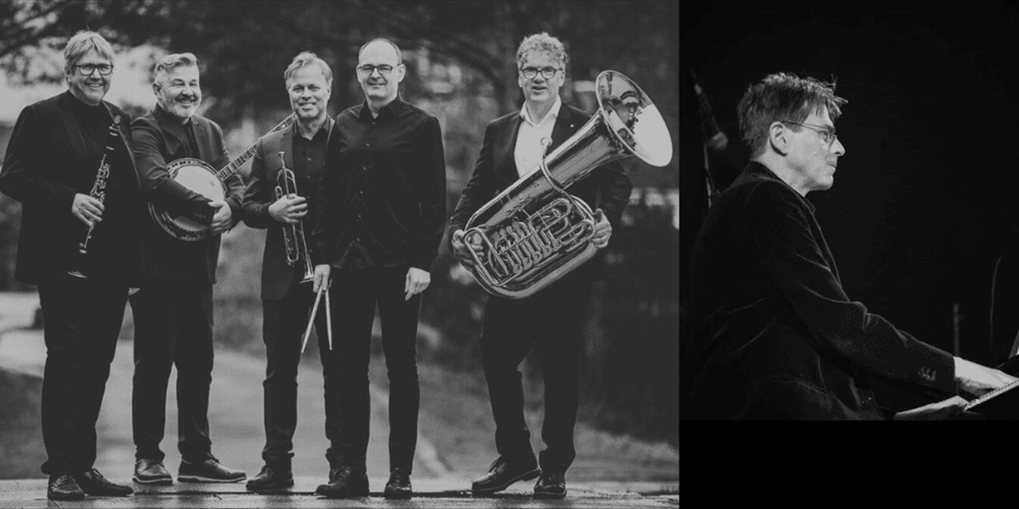 Morten Gunnar Larsen (Piano) og Louisiana Washboard Five Morten Gunnar Larsen (Piano) og Louisiana Washboard Five