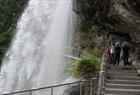 Steinsdal waterfall - a part of the Norwegian Scenic Route Hardanger