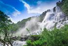 Tvindefoss Waterfall
