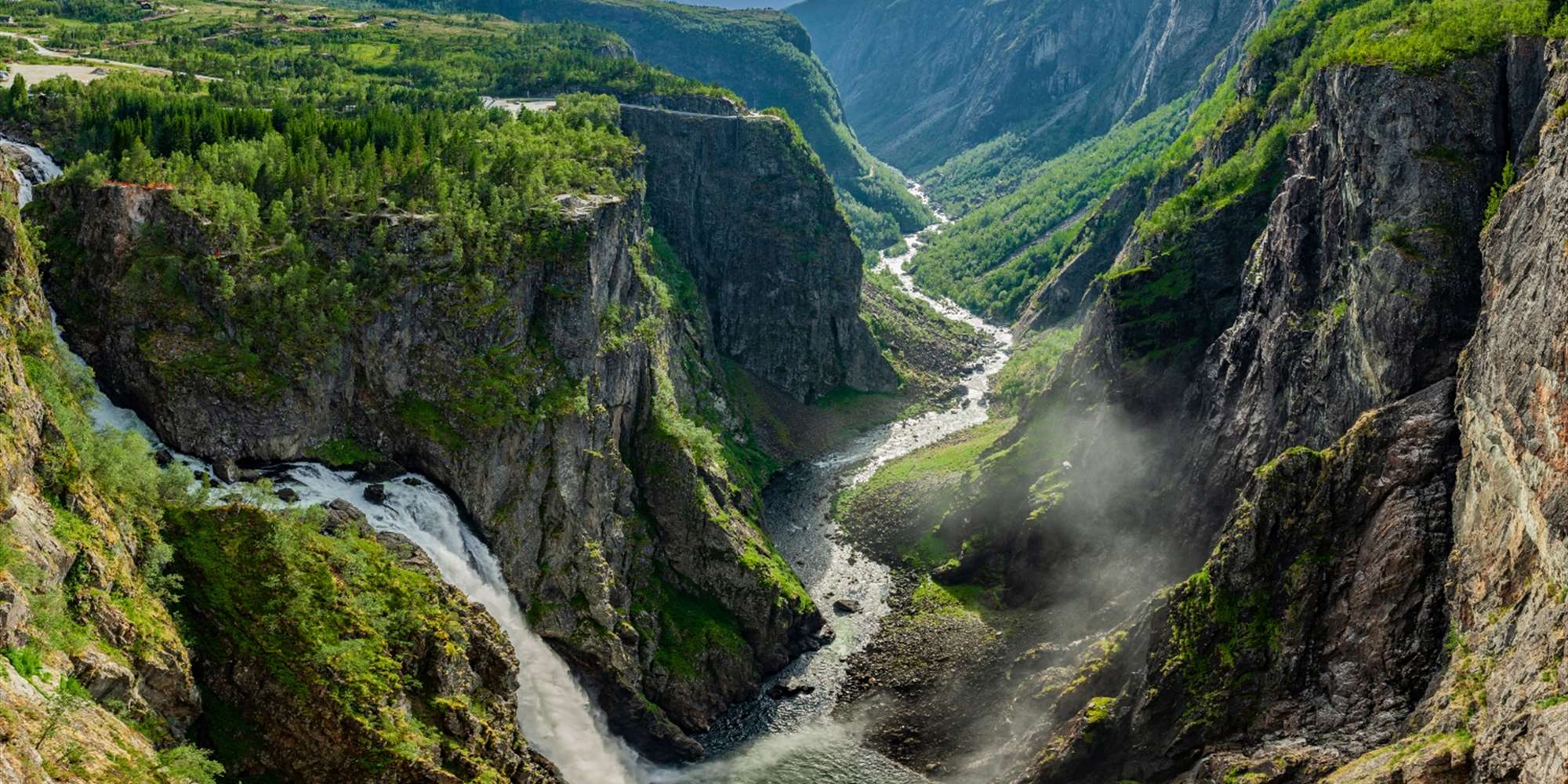 Vøringsfossen - the Vøring waterfall Vøringsfossen - the Vøring waterfall