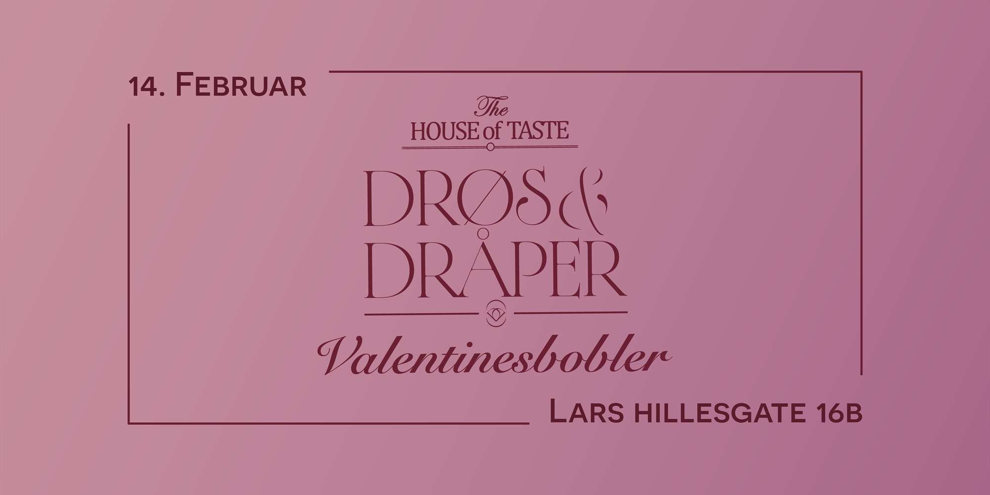 Drøs & Dråper - Valentinesbobler Drøs & Dråper - Valentinesbobler